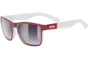 Ochelari de soare uvex lgl 39 Red Mat / White S3 Pătrați Roșii