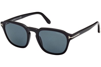 Ochelari de soare Tom Ford FT0931 01V Rotunzi Negri