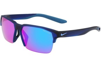 Ochelari de soare Nike CU3746 451 Pătrați Albaștri