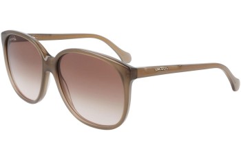 Ochelari de soare Lacoste L949S 210 Rotunzi Maro