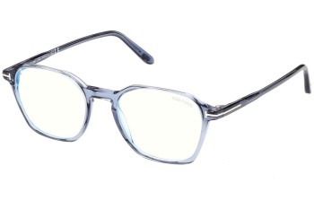 Ochelari Tom Ford FT5804-B 090 Pătrați Albaștri