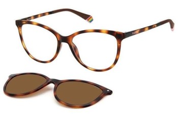 Ochelari Polaroid PLD6138/CS 086/SP Polarized Cat Eye Havana