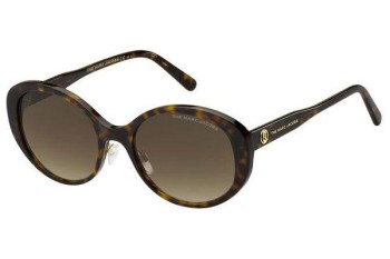 Ochelari de soare Marc Jacobs MARC627/G/S 086/HA Rotunzi Havana