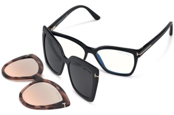 Ochelari Tom Ford FT5641-B 001 Pătrați Negri