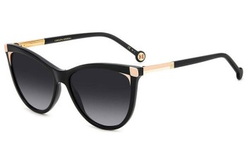 Ochelari de soare Carolina Herrera HER0141/S KDX/9O Cat Eye Negri