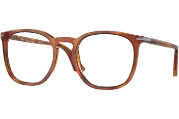 Ochelari de soare Persol PO3316S 96/GJ Pătrați Havana