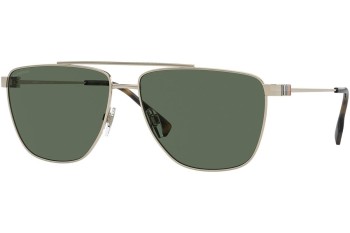 Ochelari de soare Burberry Blaine BE3141 110971 Pilot Aurii