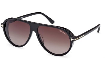 Ochelari de soare Tom Ford FT1023 01B Pilot Negri