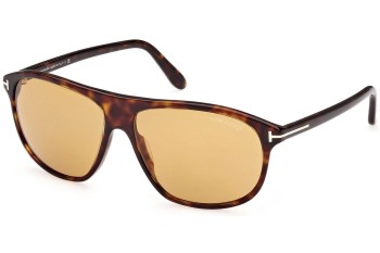 Ochelari de soare Tom Ford FT1027 52E Pilot Havana