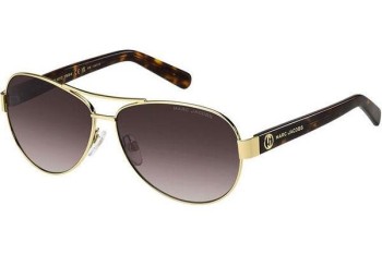 Ochelari de soare Marc Jacobs MARC699/S 06J/HA Pilot Aurii