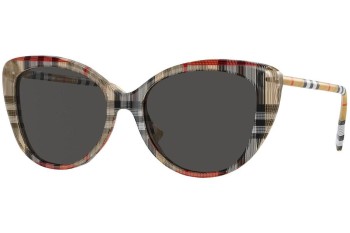 Ochelari de soare Burberry BE4407 408787 Cat Eye Multicolor