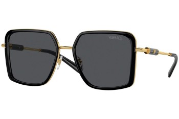 Ochelari de soare Versace VE2261 100287 Pătrați Negri