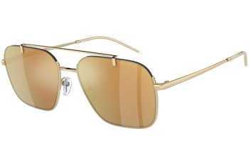 Ochelari de soare Emporio Armani EA2150 301378 Dreptunghiulari Aurii