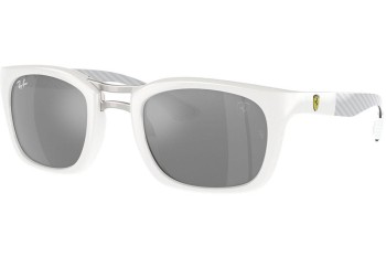 Ochelari de soare Ray-Ban RB8362M F6956G Pătrați Albi