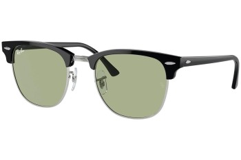 Ochelari de soare Ray-Ban Clubmaster RB3016 135452 Browline Negri