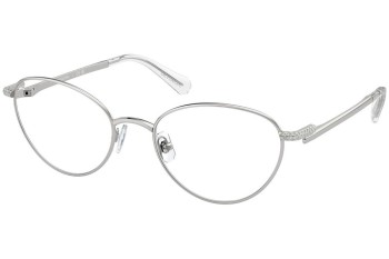 Ochelari Swarovski SK1002 4001 Ovali Argintii