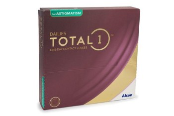 Dailies TOTAL1 pentru Astigmatism zilnice (90 lentile)