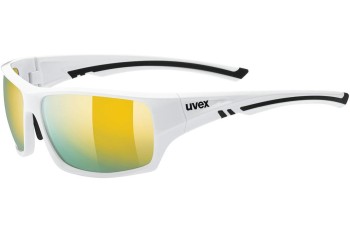 Ochelari de soare uvex sportstyle 222 pola White S3 Polarized Dreptunghiulari Albi