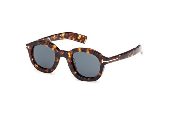 Ochelari de soare Tom Ford FT1100 52V Rotunzi Havana