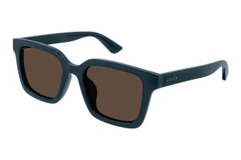 Ochelari de soare Gucci GG1582SK 003 Pătrați Albaștri