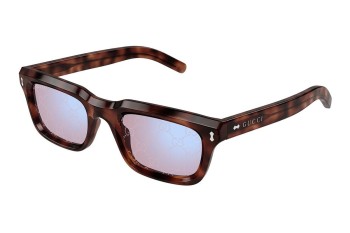 Ochelari de soare Gucci GG1524S 005 Pătrați Havana