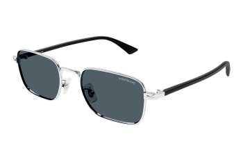 Ochelari de soare Mont Blanc MB0339S 003 Pătrați Argintii