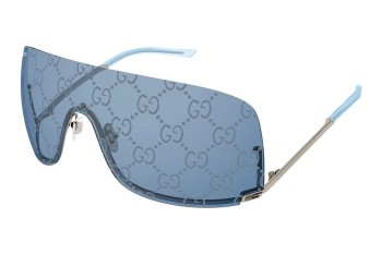 Ochelari de soare Gucci GG1560S 003 Lentilă unică | Shield Argintii