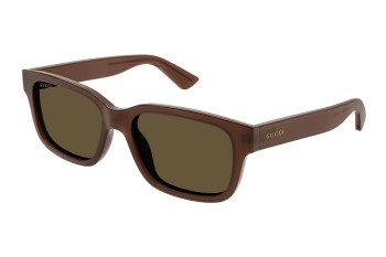 Ochelari de soare Gucci GG1583S 004 Pătrați Maro