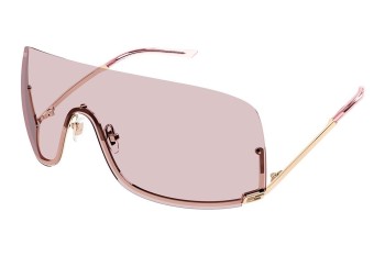 Ochelari de soare Gucci GG1560S 004 Lentilă unică | Shield Aurii