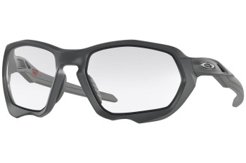 Ochelari de soare Oakley Plazma OO9019 901905 Dreptunghiulari Gri