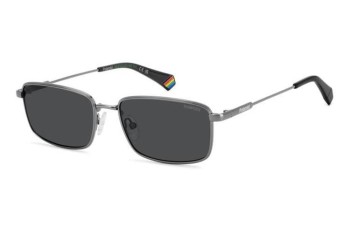 Ochelari de soare Polaroid PLD6227/S/X KJ1/M9 Polarized Dreptunghiulari Gri