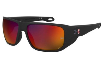 Ochelari de soare Under Armour UAATTACKMD SDK/B3 Dreptunghiulari Negri