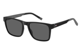 Ochelari de soare Tommy Hilfiger TH2144/S 08A/M9 Polarized Dreptunghiulari Negri