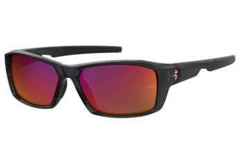 Ochelari de soare Under Armour UAFANATICAL 7C5/MI Dreptunghiulari Negri