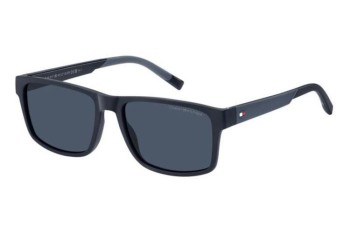 Ochelari de soare Tommy Hilfiger TH2142/S ZX9/KU Dreptunghiulari Albaștri