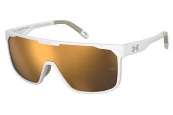 Ochelari de soare Under Armour UADEFINE/G 7JX/VP Lentilă unică | Shield Albi