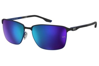 Ochelari de soare Under Armour UARETAINED/G 0VK/T5 Dreptunghiulari Negri