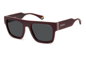 Ochelari de soare Polaroid PLD6224/S/X LHF/M9 Polarized Flat Top Roșii