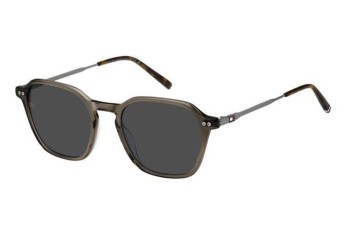 Ochelari de soare Tommy Hilfiger TH2132/S 09Q/IR Dreptunghiulari Maro