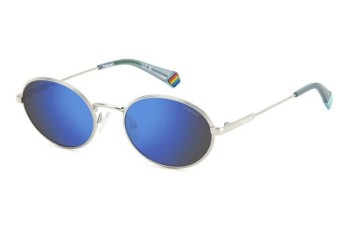 Ochelari de soare Polaroid PLD6228/S/X 010/5X Polarized Ovali Argintii