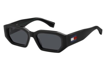 Ochelari de soare Tommy Hilfiger TJ0099/S 807/IR Pătrați Negri