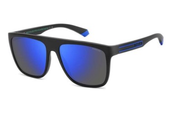 Ochelari de soare Polaroid PLD2162/S 0VK/5X Polarized Flat Top Negri