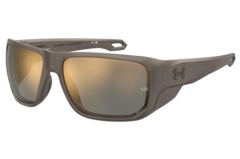 Ochelari de soare Under Armour UAATTACKMD HKL/2B Dreptunghiulari Maro