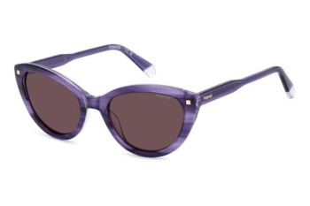 Ochelari de soare Polaroid PLD4175/S/X HKZ/KL Polarized Cat Eye Havana