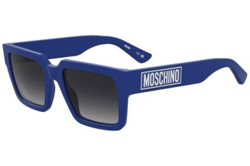 Ochelari de soare Moschino MOS175/S PJP/9O Dreptunghiulari Albaștri