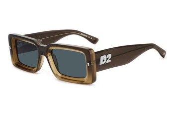 Ochelari de soare Dsquared2 D20142/S 9EN/KU Dreptunghiulari Maro