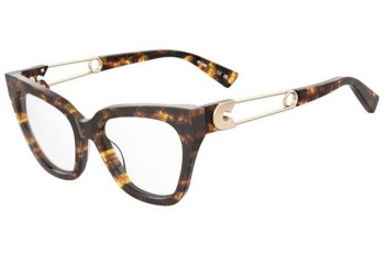 Ochelari Moschino MOS638 086 Dreptunghiulari Havana