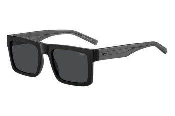 Ochelari de soare HUGO HG1314/S 807/IR Flat Top Negri