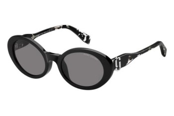 Ochelari de soare Marc Jacobs MARC792/F/S WR7/IR Ovali Negri