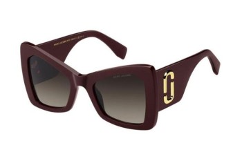 Ochelari de soare Marc Jacobs MARC761/S LHF/HA Cat Eye Roșii